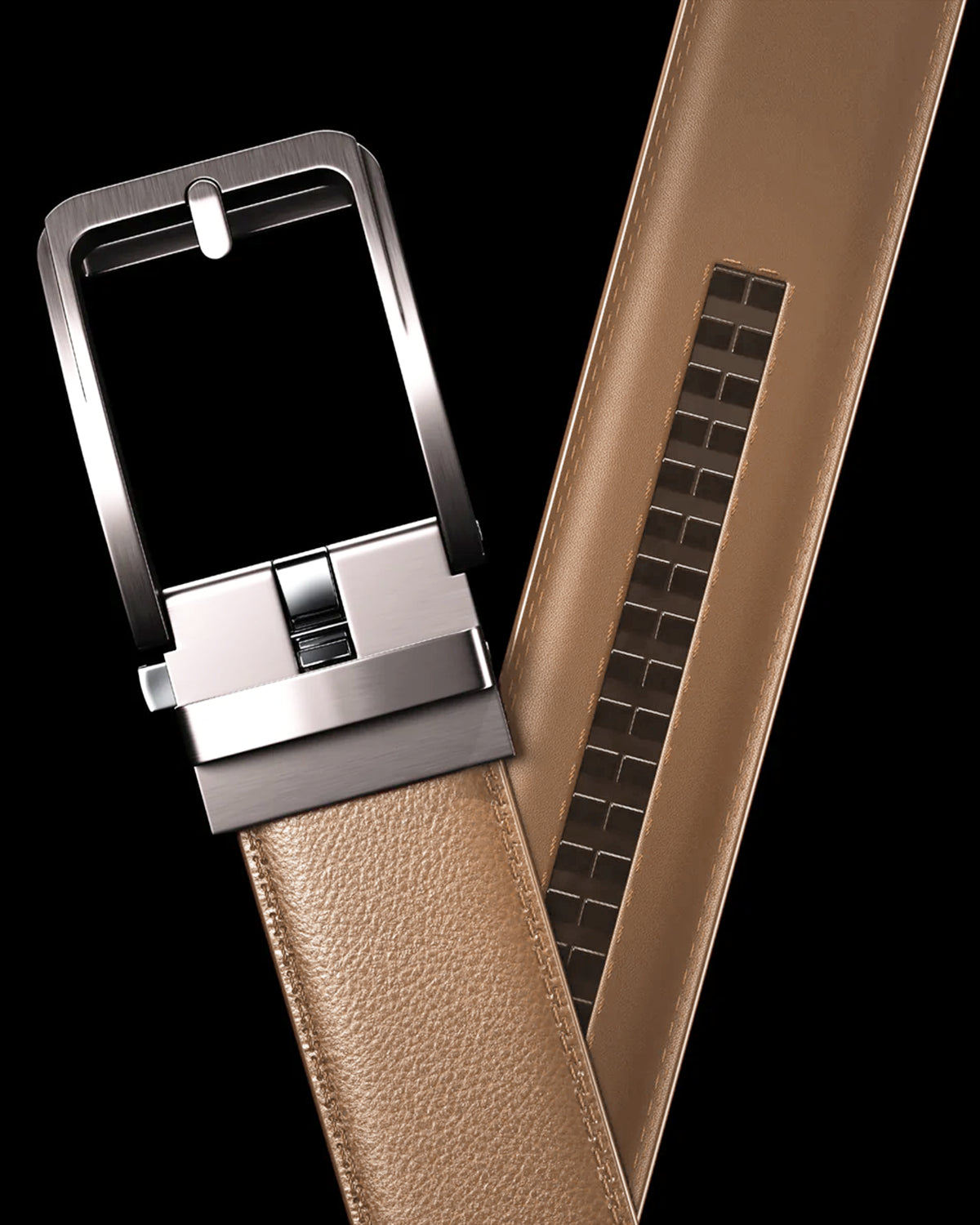 Cinto de couro ajustável